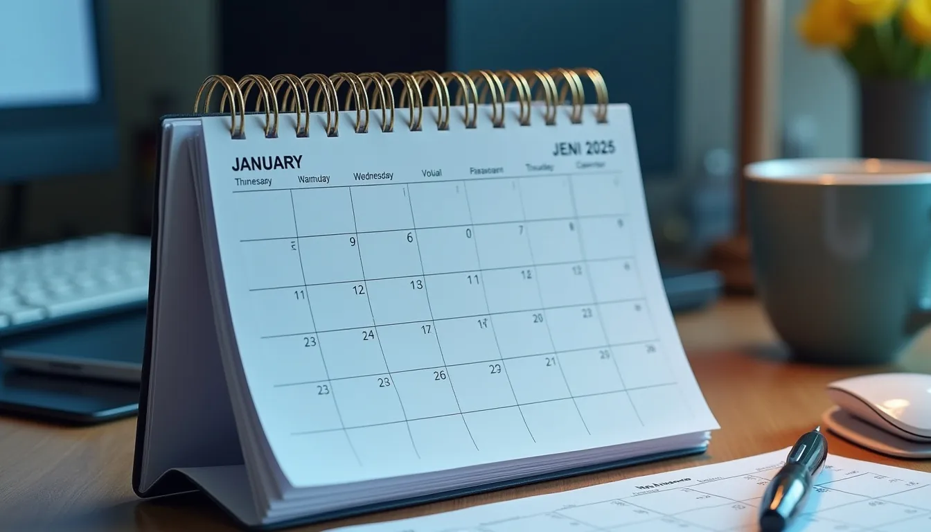 Calendario promocional con grabado de logo para empresas en Chile