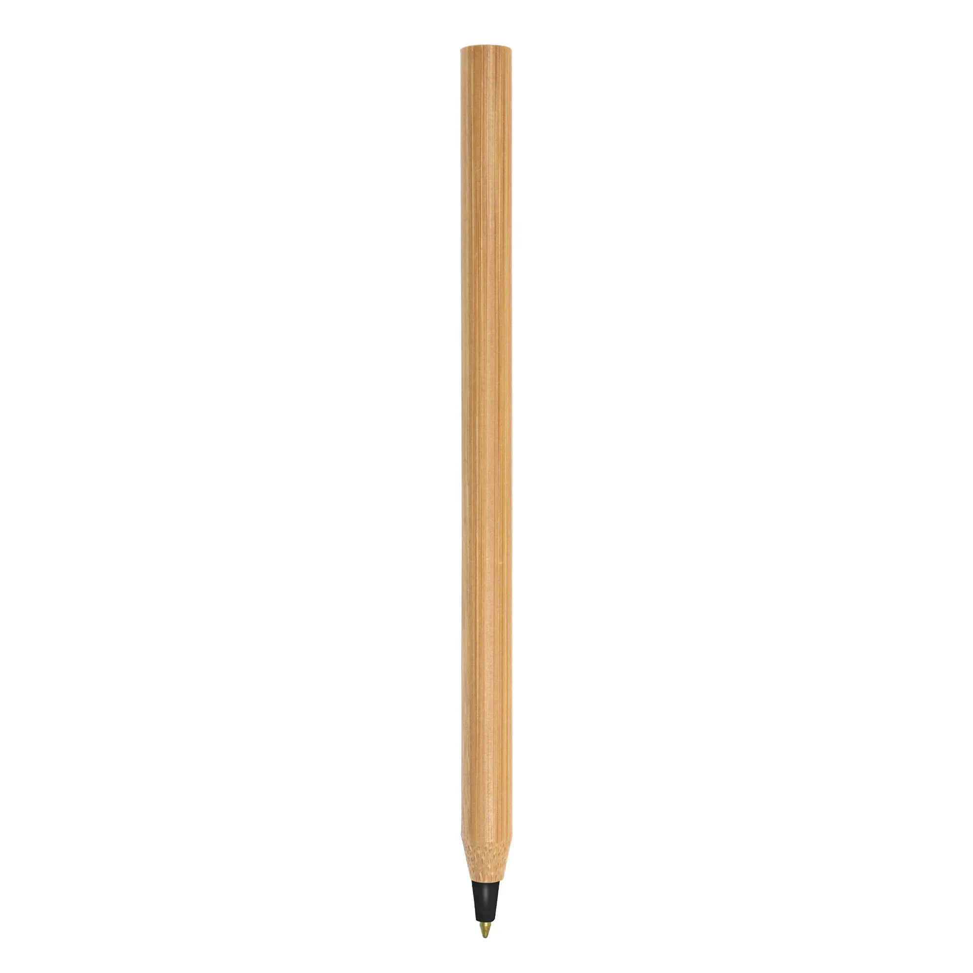 BOLIGRAFO DE BAMBÚ VERYWOOD — vista lateral — para regalo empresarial con logo
