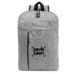 MOCHILA CITY — de tela — personalizada con impresión de marca corporativa