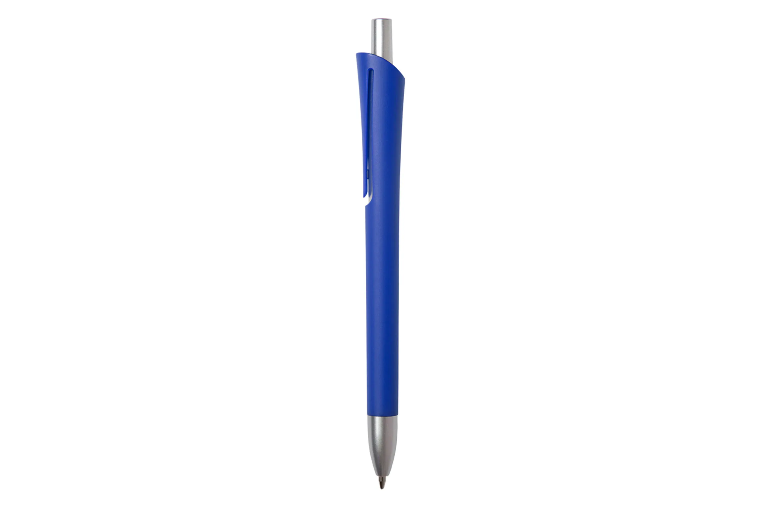 BOLÍGRAFO OTTO TINTA AZUL — vista superior — con logo para obsequio corporativo
