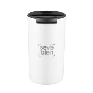 Mug térmico GARAMOND — de cerámica — personalizada con impresión de marca corporativa