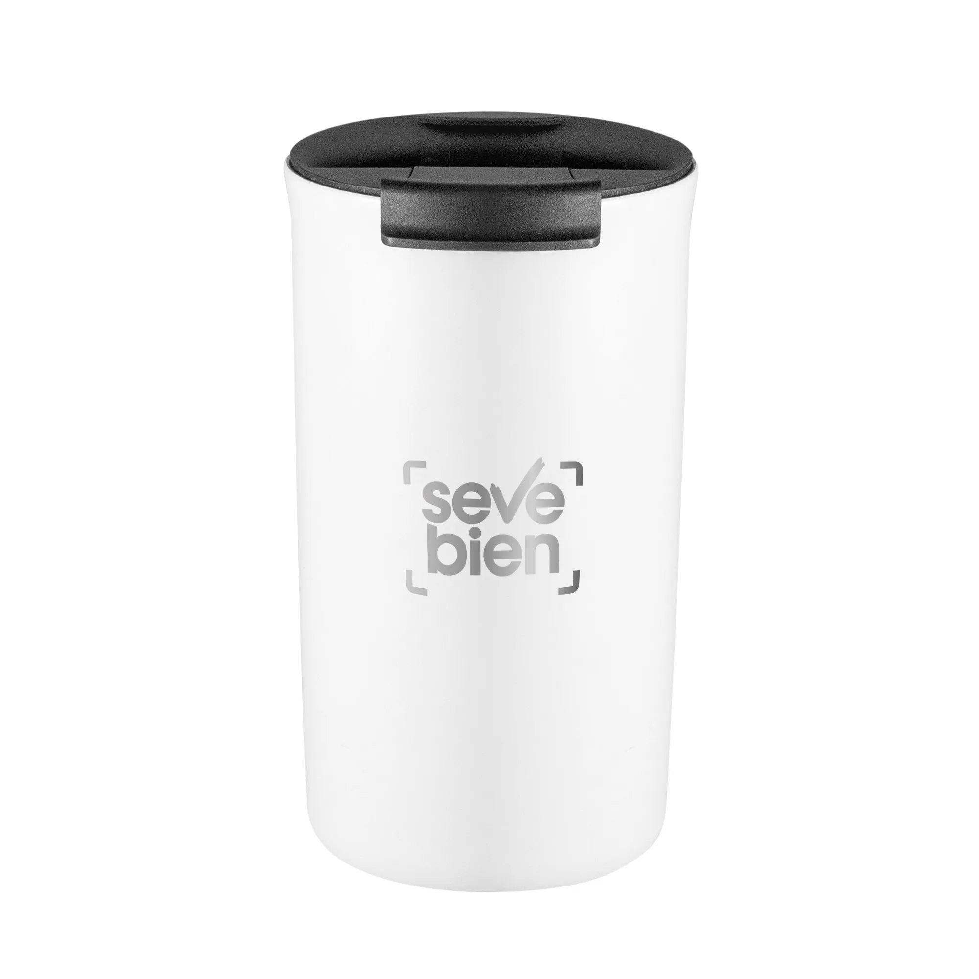 Mug térmico GARAMOND — de cerámica — personalizada con impresión de marca corporativa