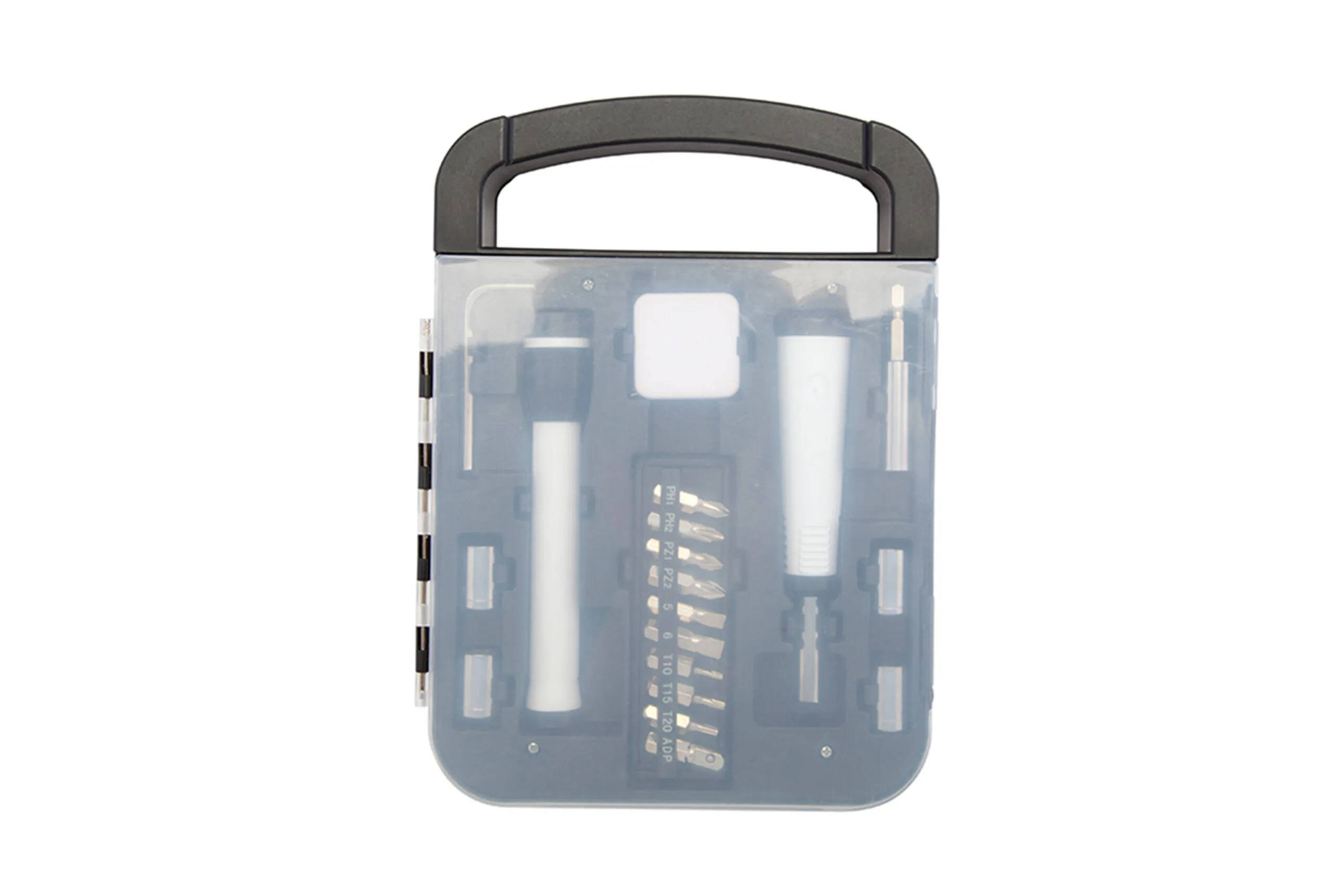 SET DE HERRAMIENTAS — vista lateral — para regalo empresarial con logo