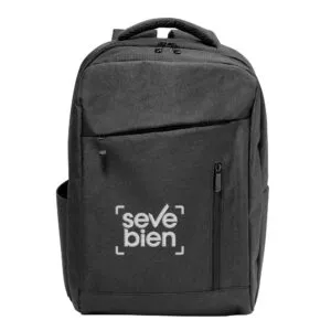 Mochila CORCEGA — de tela — personalizada con impresión de marca corporativa