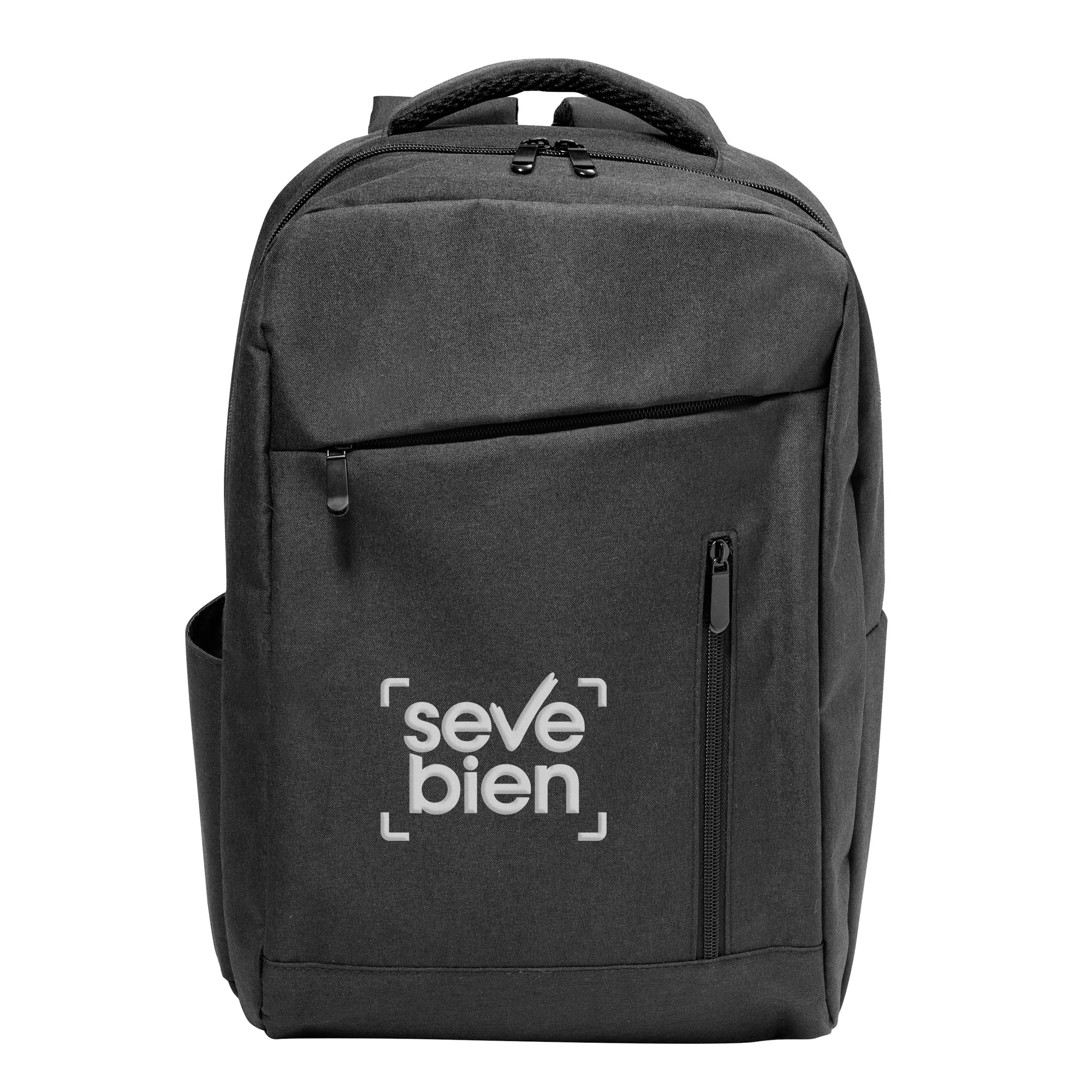 Mochila CORCEGA — de tela — personalizada con impresión de marca corporativa