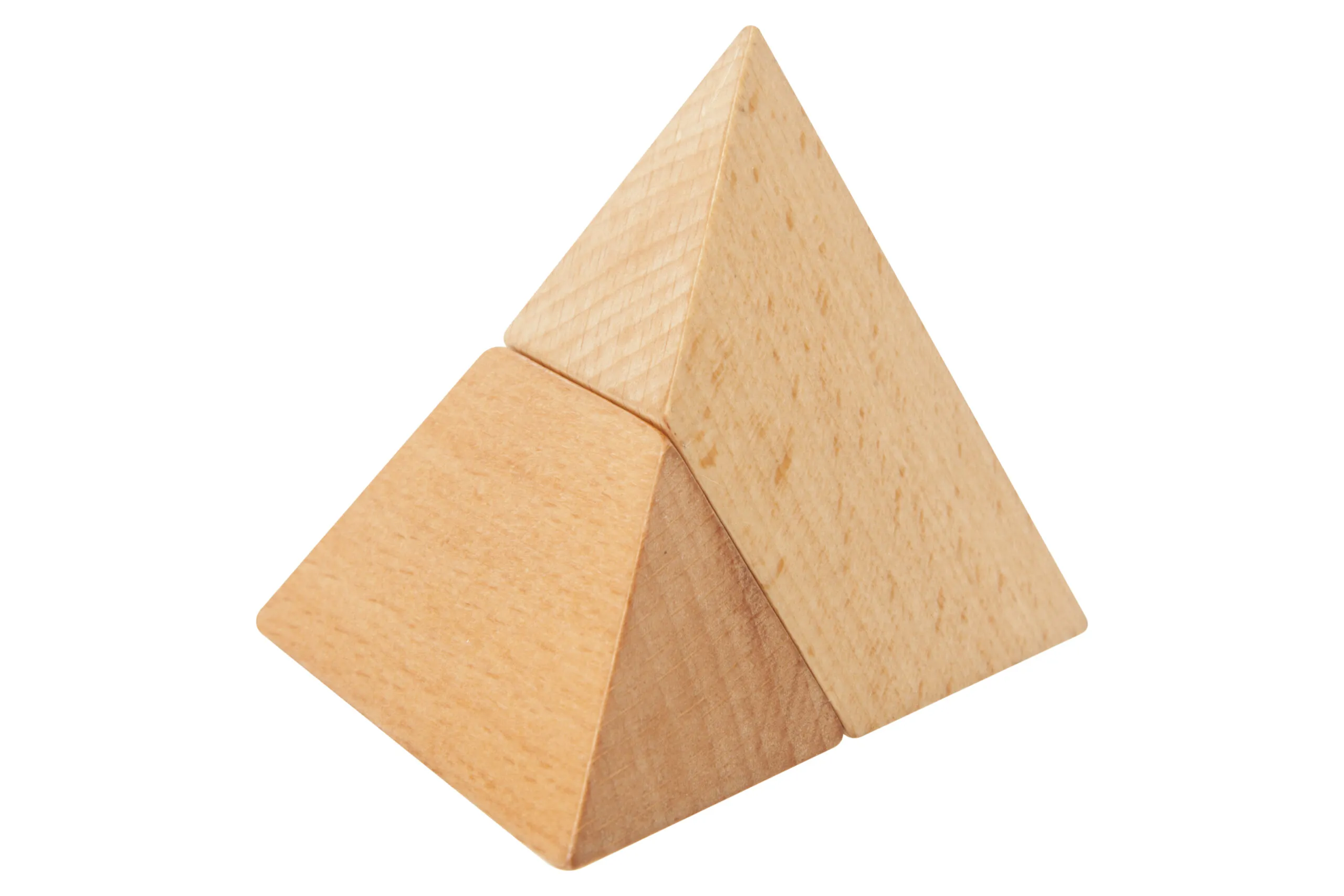 Juego De Ingenio Piramide — vista lateral — para regalo empresarial con logo