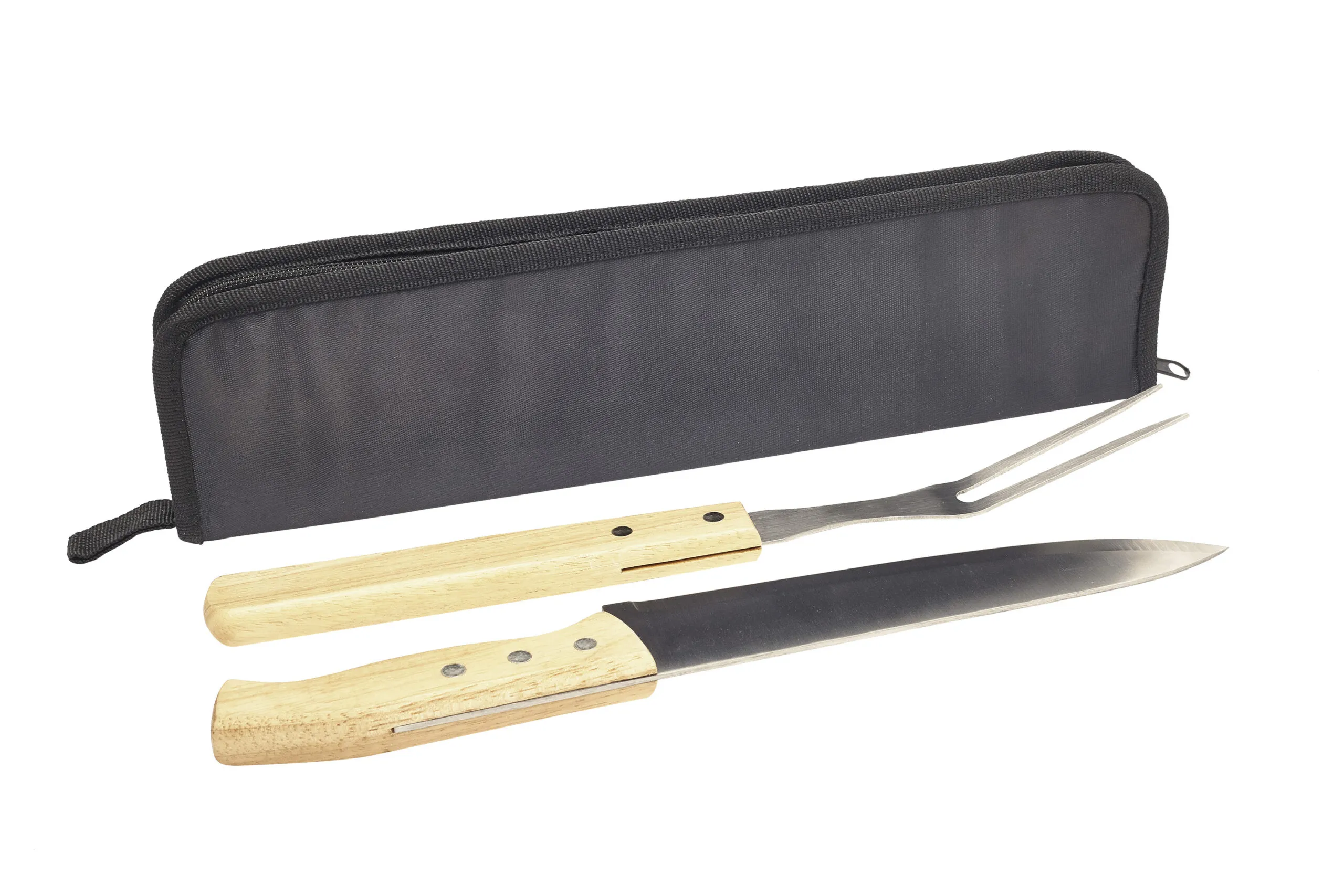 SET DE ASADO / BBQ GRILL — vista lateral — para regalo empresarial con logo