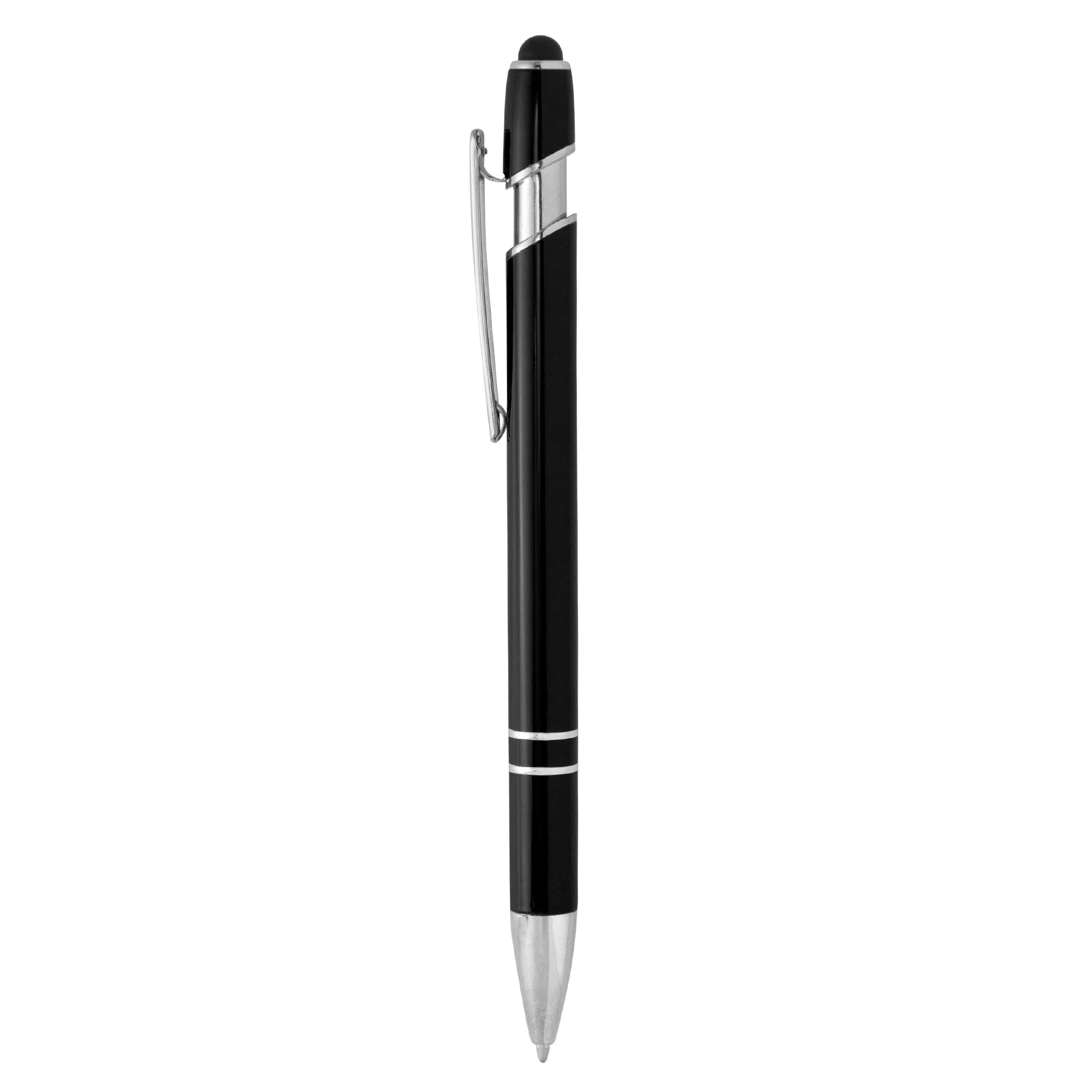 bolígrafo touch GLOSSY — vista lateral — para regalo empresarial con logo