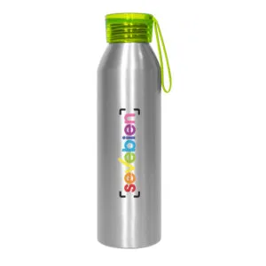 Botella HOP — de acero inoxidable — personalizada con impresión de marca corporativa