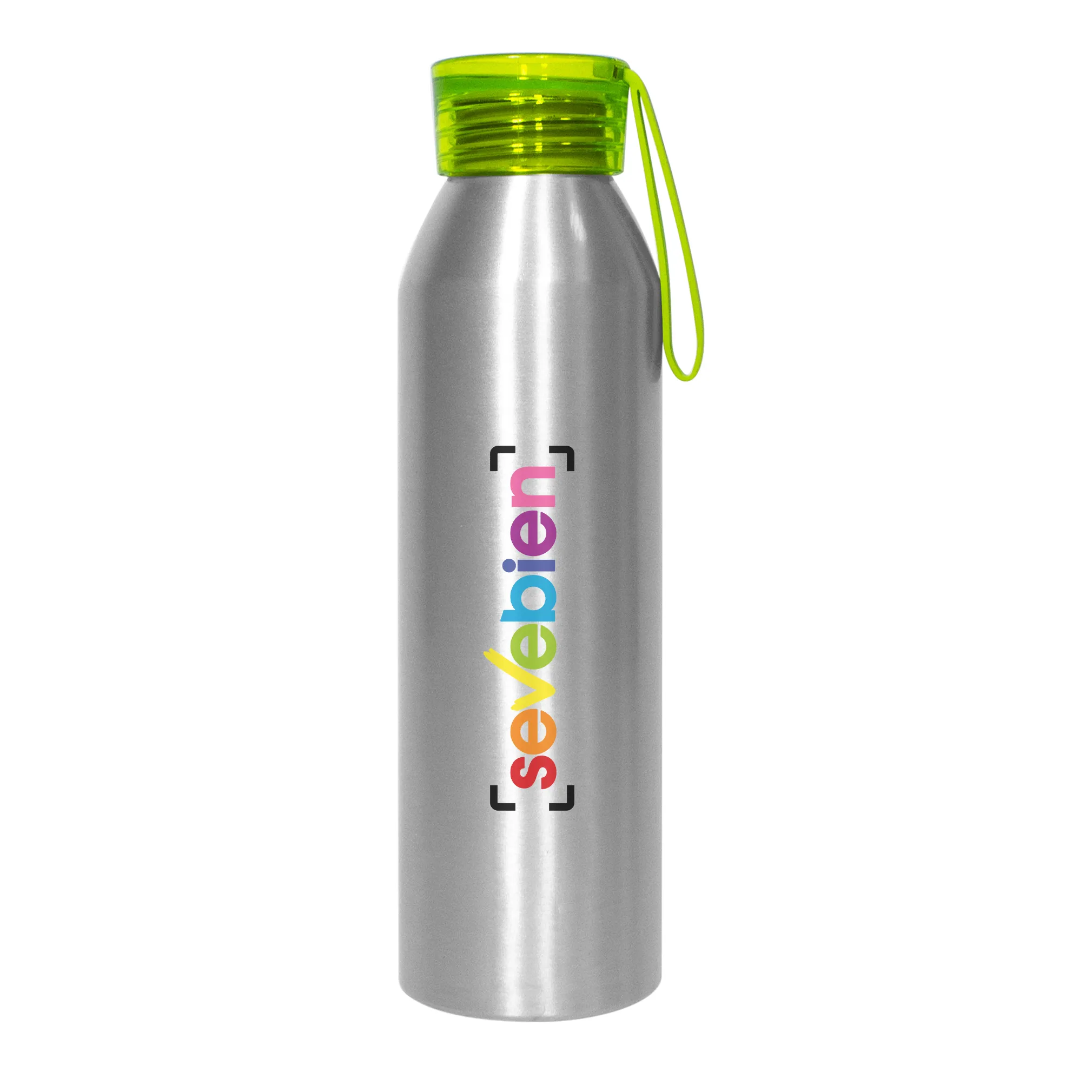 Botella HOP — de acero inoxidable — personalizada con impresión de marca corporativa