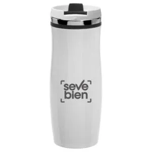 Mug siluet — de cerámica — personalizada con impresión de marca corporativa