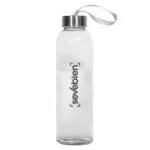 Botella de vidrio ¨ANANÁ¨ — de vidrio — personalizada con impresión de marca corporativa