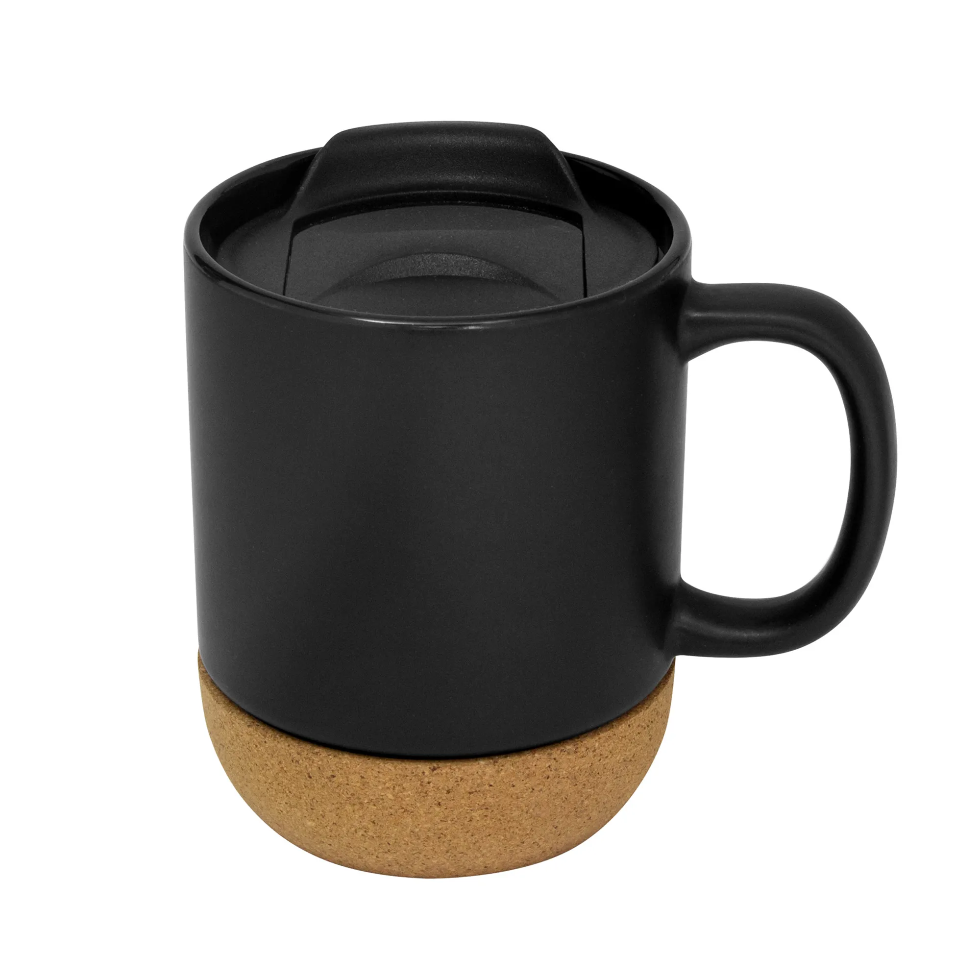Taza MIKA — vista lateral — para regalo empresarial con logo