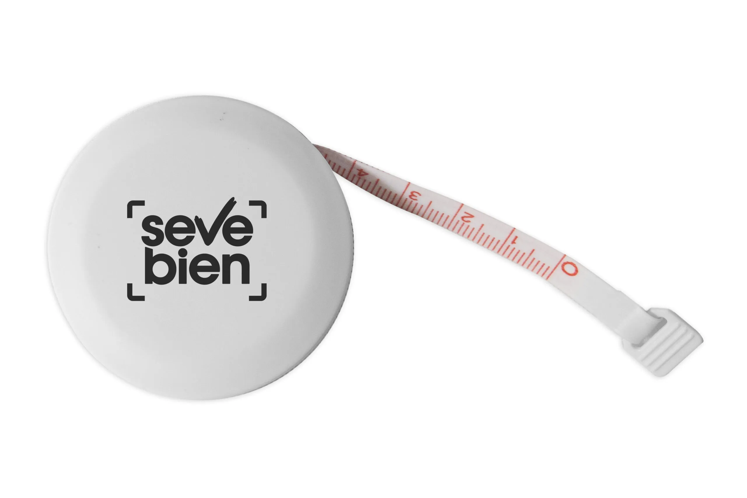 Huincha De Medir Retractil — Producto de plástico — personalizado con impresión de marca corporativa