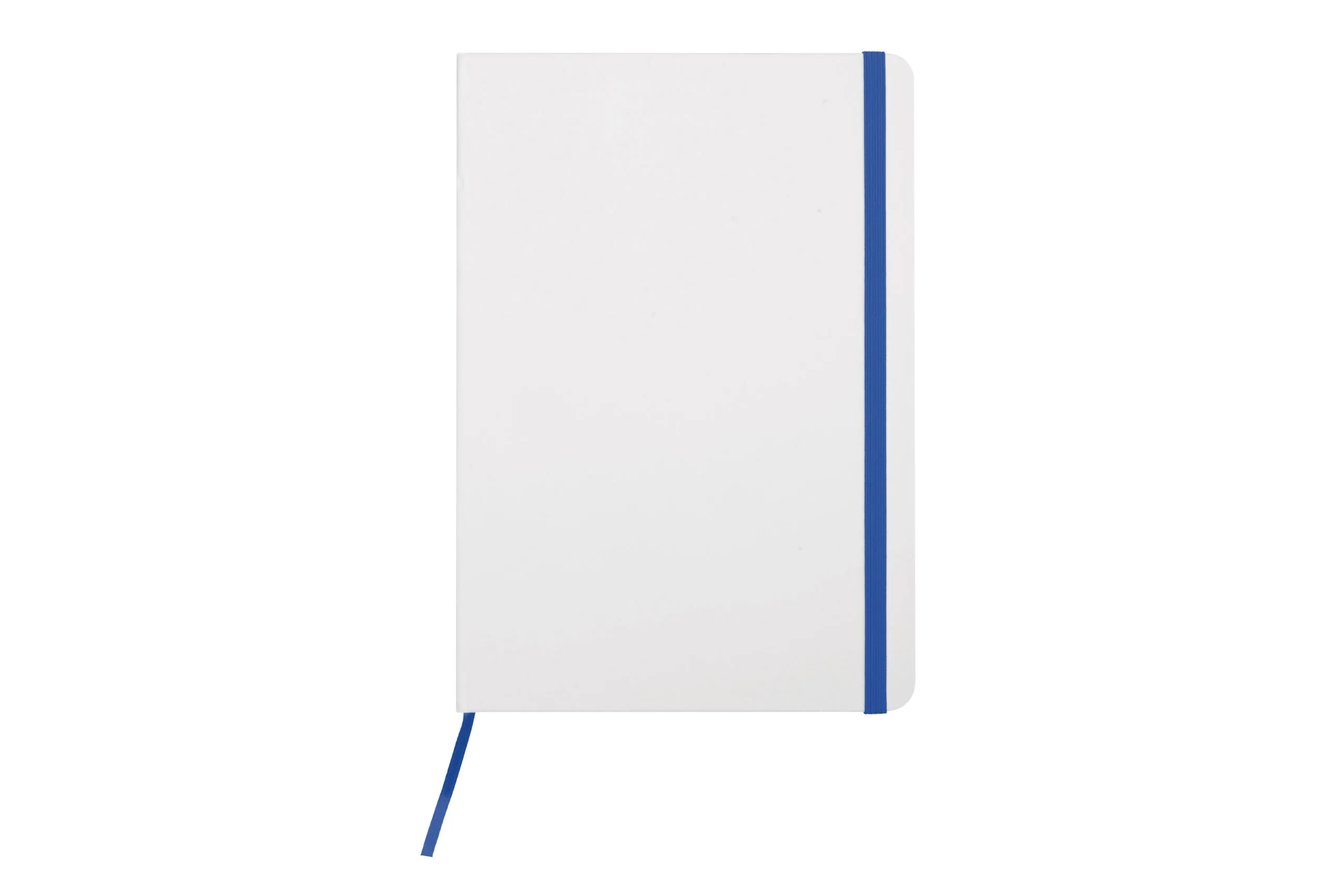Libreta mediana “White” — vista detalle — para campaña empresarial con tu logo
