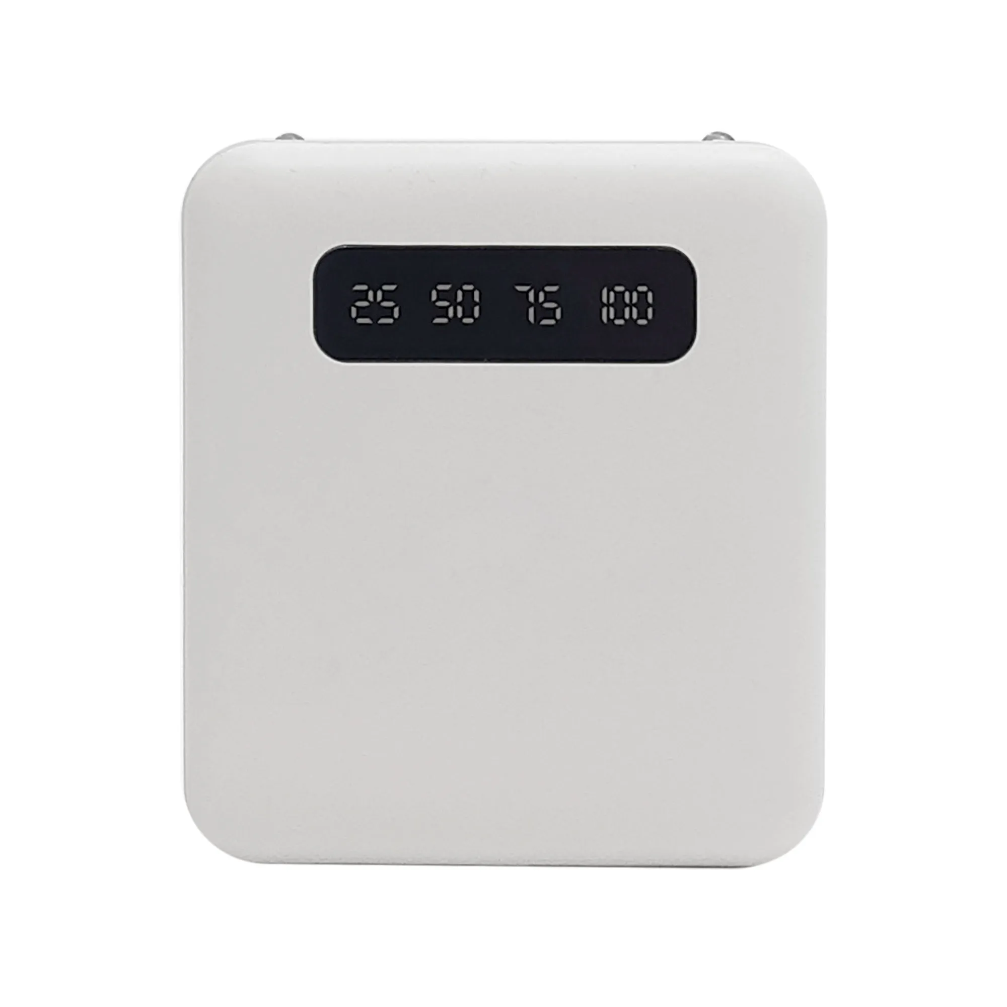 Powerbank multipuerto CONNECTICUT — vista lateral — para regalo empresarial con logo