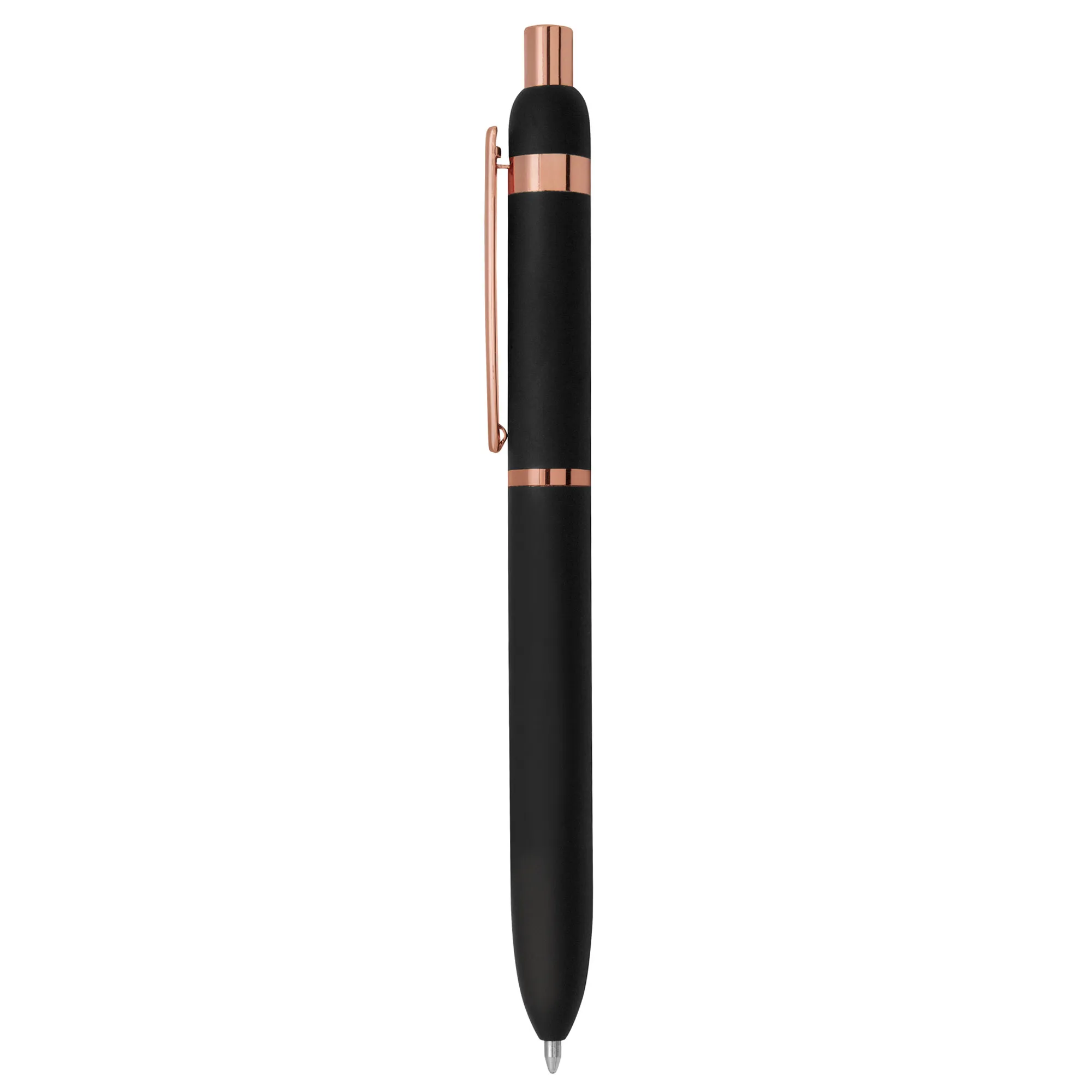 Bolígrafo COPPERFIELD I tinta azul — vista lateral — para regalo empresarial con logo