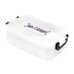 Lonchera CHECA — Bolso de tela — personalizado con impresión de marca corporativa