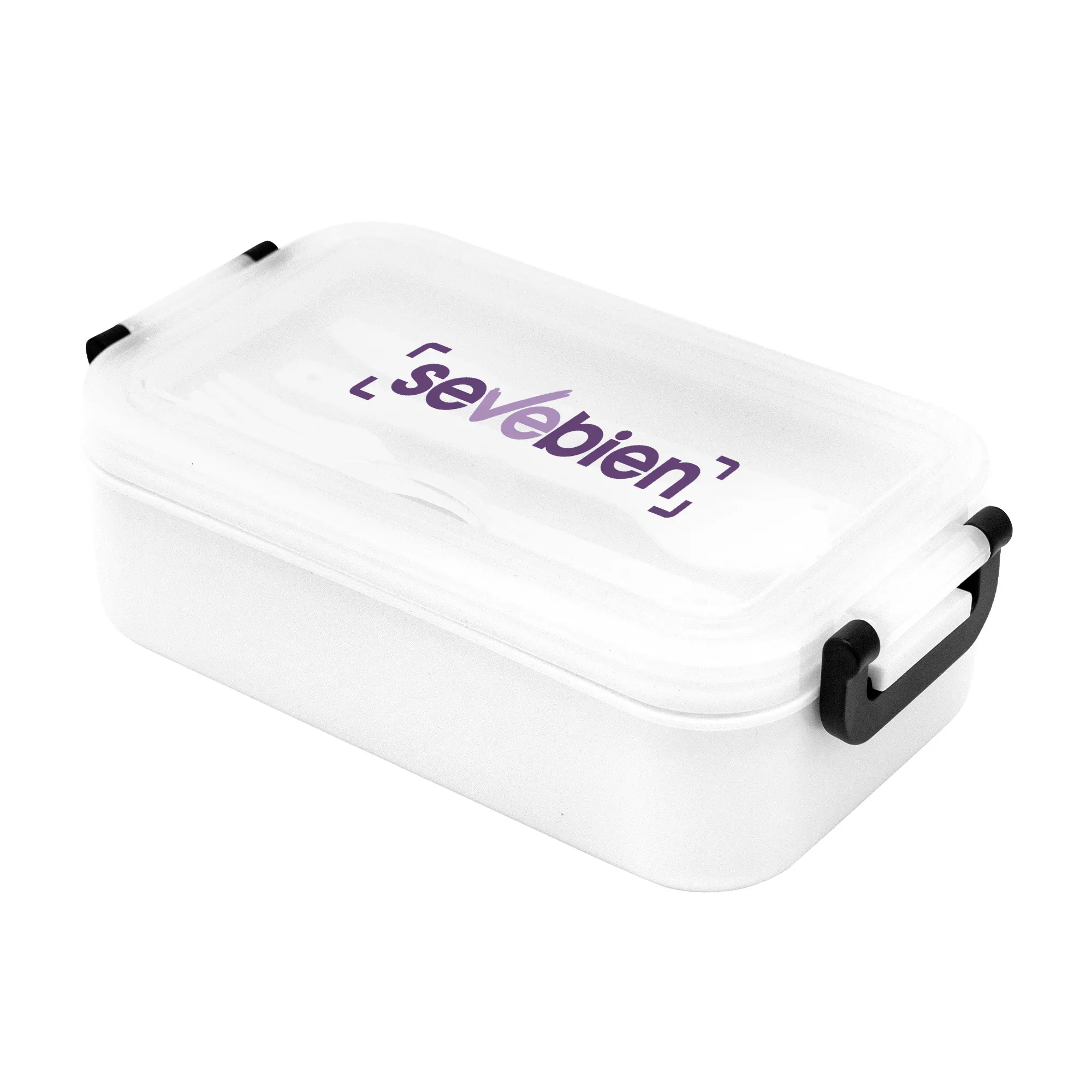 Lonchera CHECA — Bolso de tela — personalizado con impresión de marca corporativa