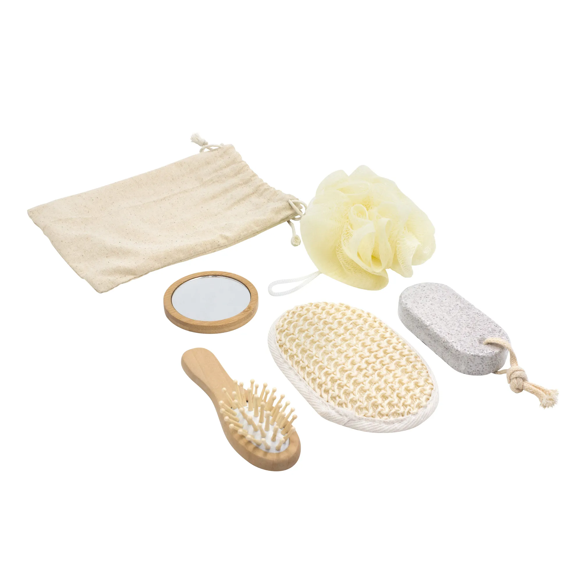 Set De Bano Spa Relax — vista lateral — para regalo empresarial con logo