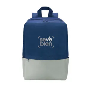 Mochila MERIDIAN — de tela — personalizada con impresión de marca corporativa