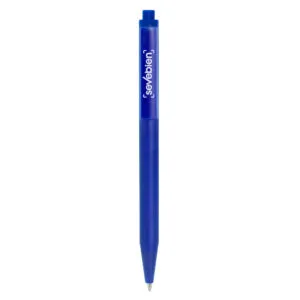 Bolígrafo ALFA — de plástico — personalizado con impresión de marca corporativa