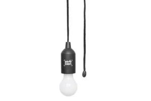 Lampara retro — Producto de plástico — personalizado con impresión de marca corporativa