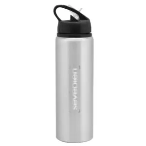 BOTELLA DRINKER — de acero inoxidable — personalizada con impresión de marca corporativa