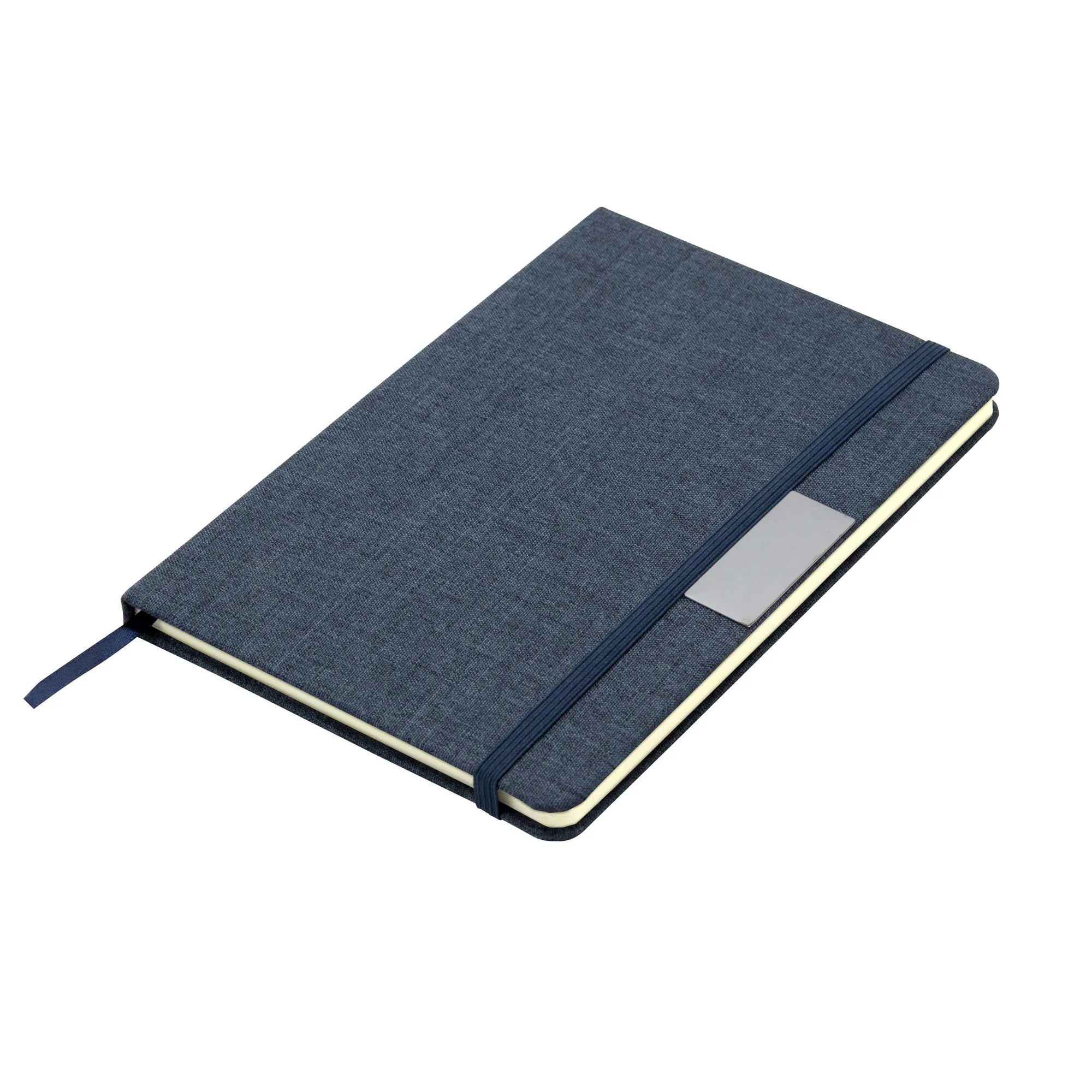 Libreta GRETA — vista lateral — para regalo empresarial con logo