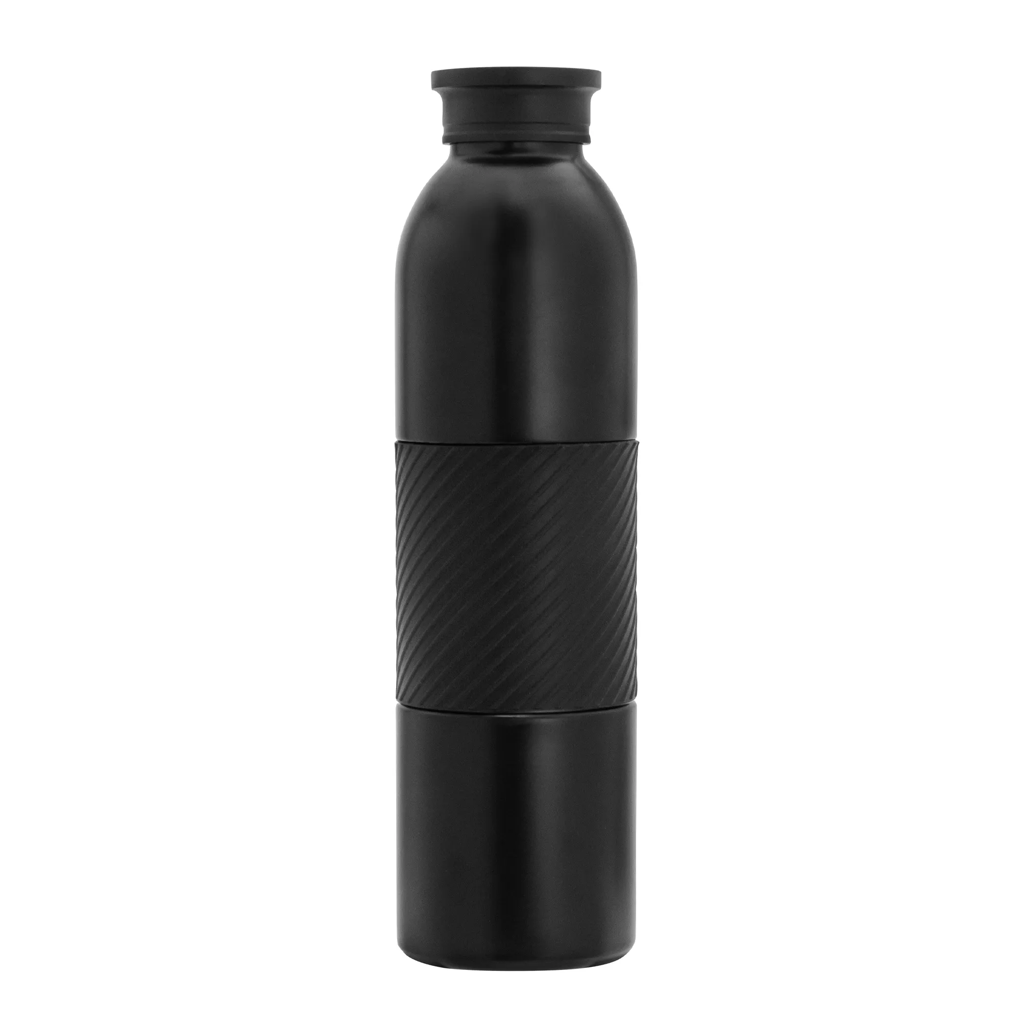 Botella térmica GRIP — vista lateral — para regalo empresarial con logo