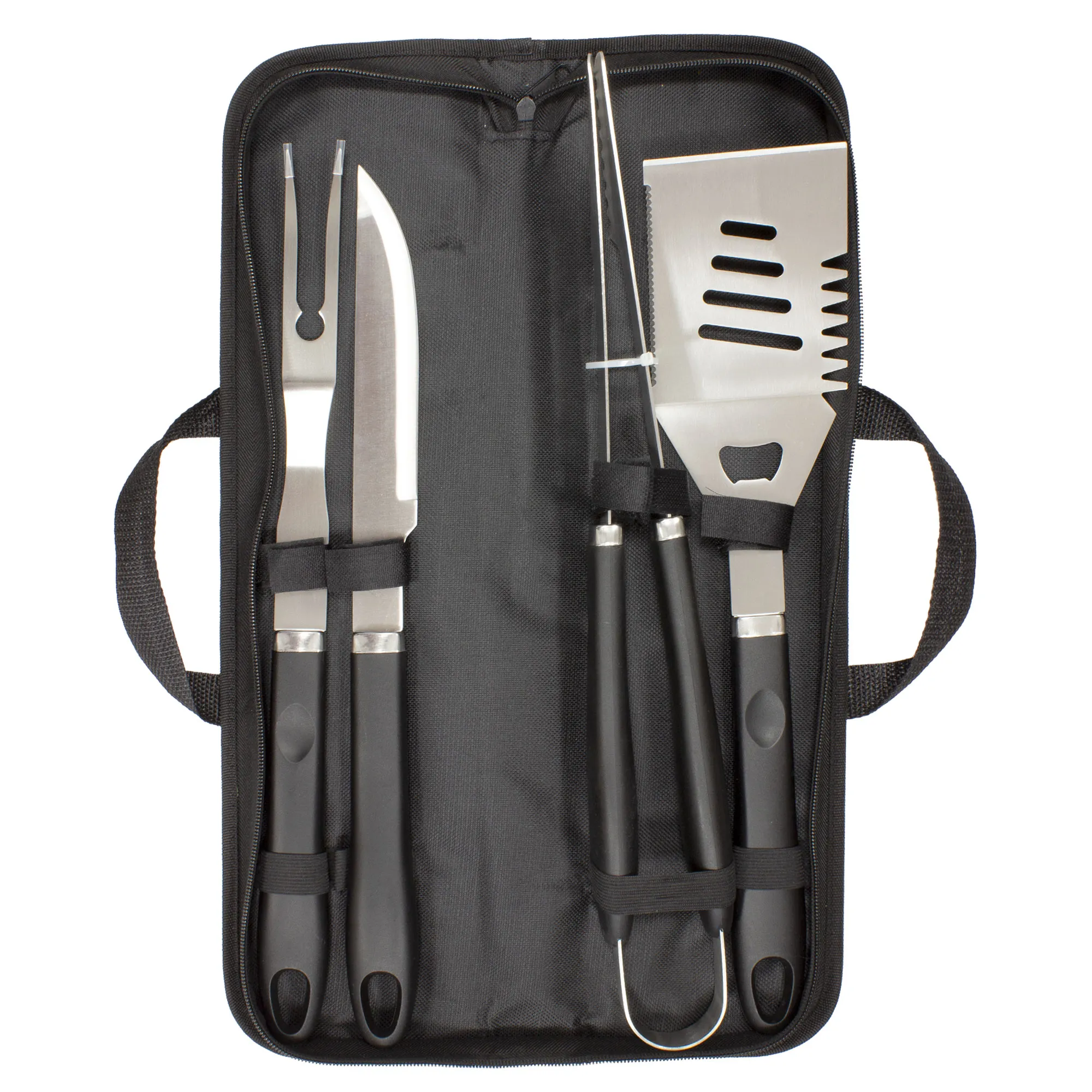 SET DE ASADO / BBQ ANGUS — vista lateral — para regalo empresarial con logo