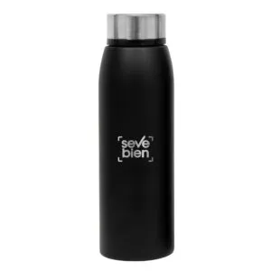 BOTELLA TÉRMICA OTAWA I — de acero inoxidable — personalizada con impresión de marca corporativa