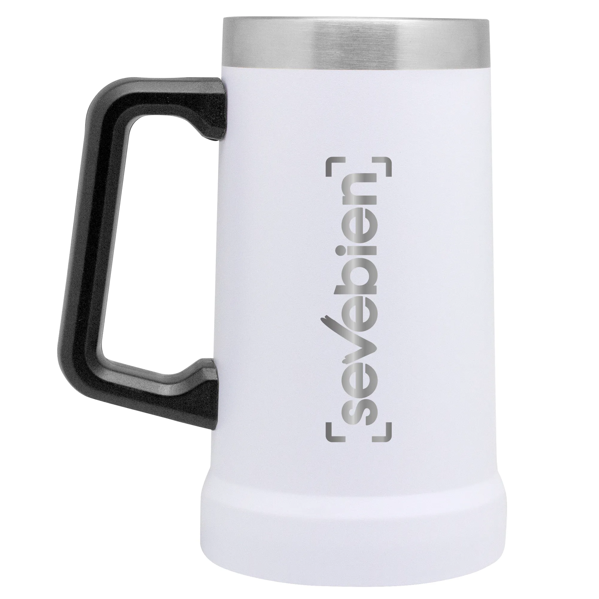 Jarro cervecero térmico OKTOBER — Producto de plástico — personalizado con impresión de marca corporativa