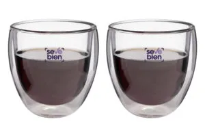 SET DE VASOS DE VIDRIO GLASGOW — de vidrio — personalizado con impresión de marca corporativa