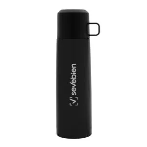 Termo POTTER — Botella de acero inoxidable — personalizada con impresión de marca corporativa