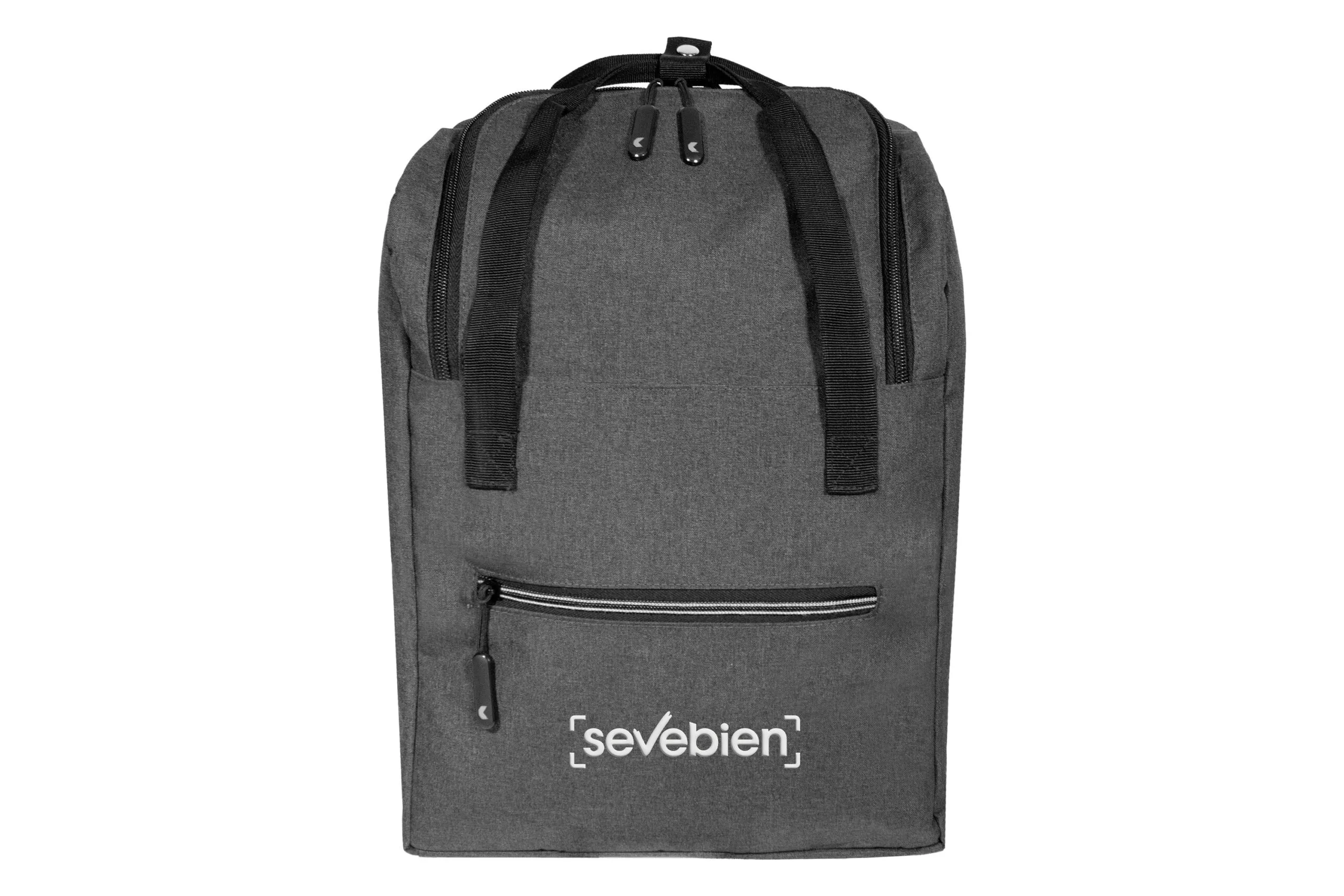 Bolso Mochila Picnic — de tela — personalizada con impresión de marca corporativa