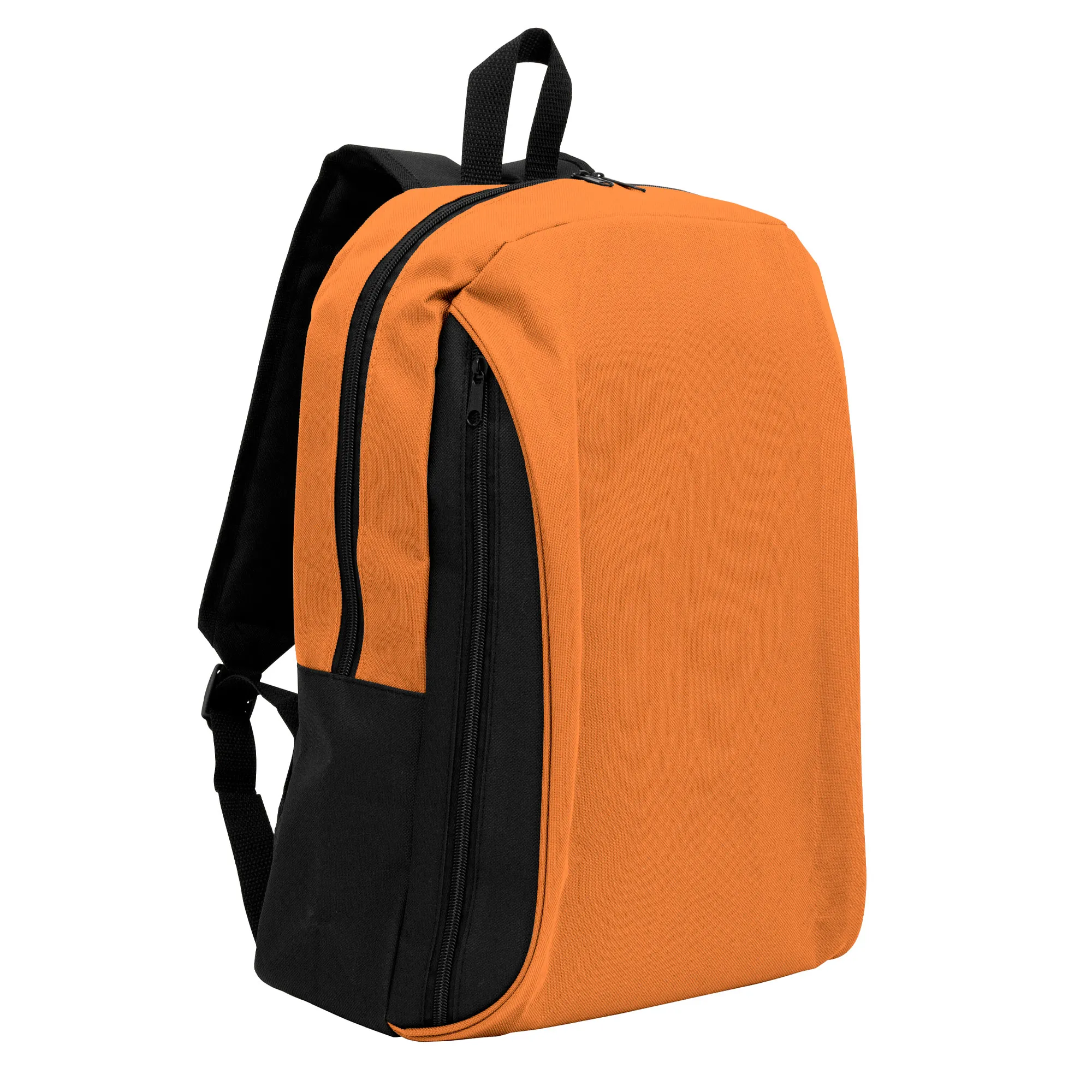 Mochila IRIS — vista trasera — publicitaria personalizada Chile