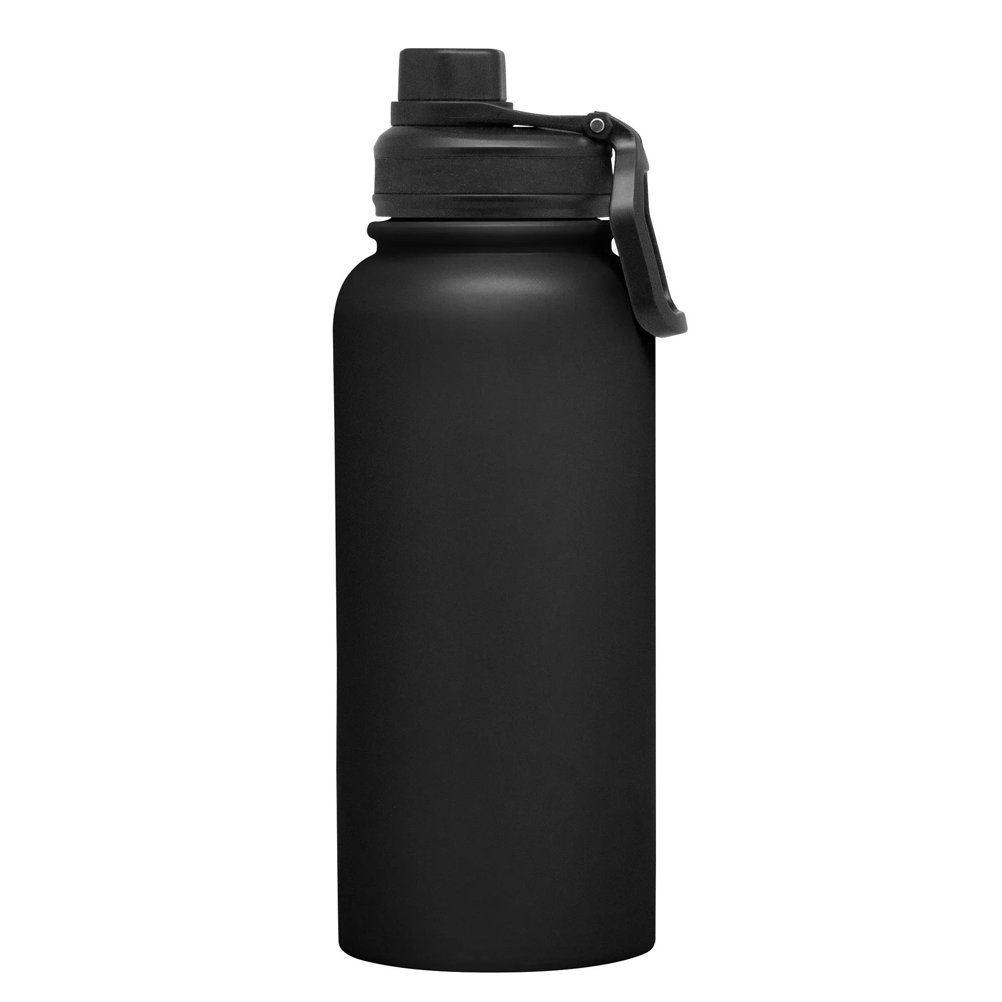 Botella térmica LITER — vista trasera — publicitaria personalizada Chile