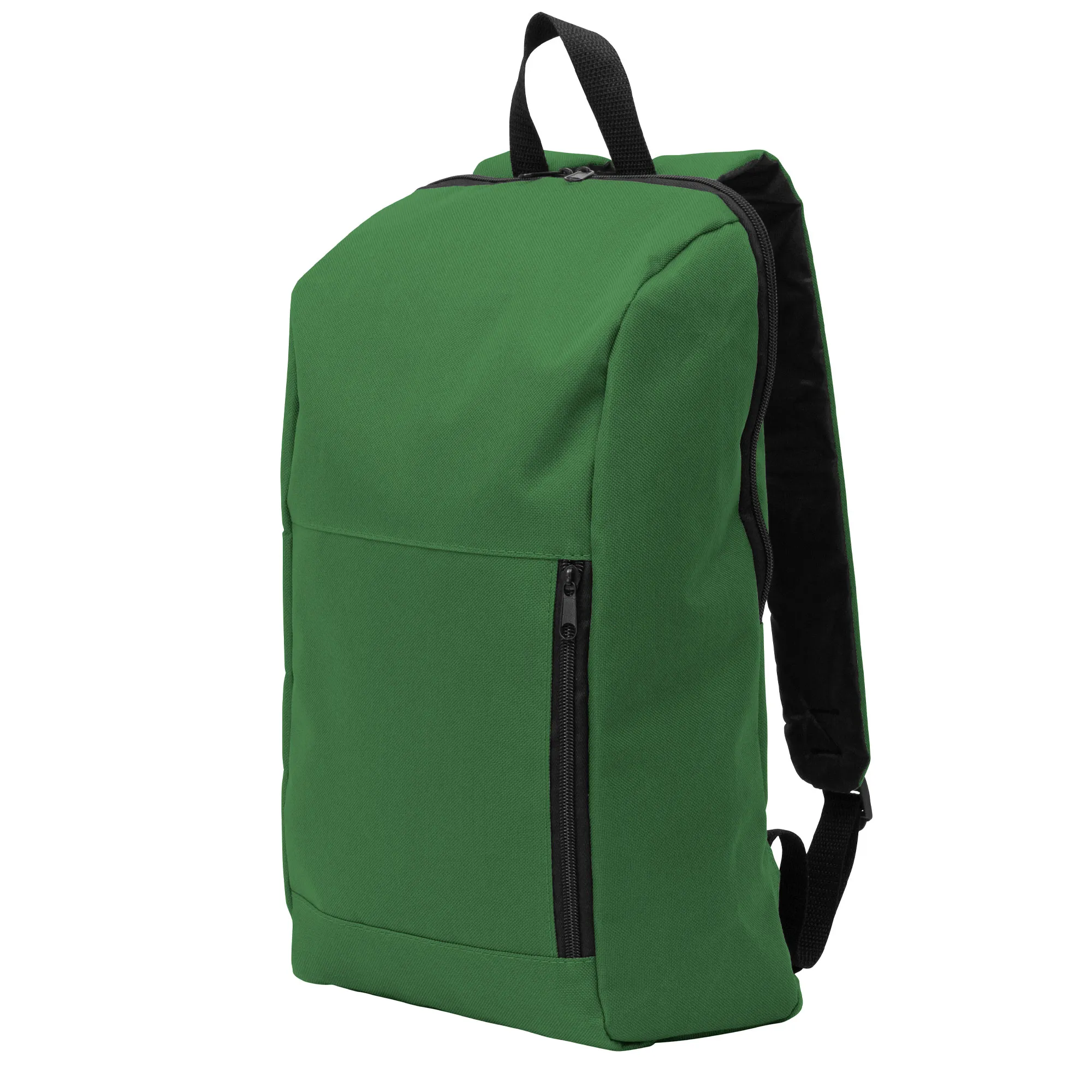 Mochila Gama — vista superior — con logo para obsequio corporativo