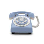 TELÉFONO RETRO PHONE 70' — Producto de plástico — personalizado con impresión de marca corporativa