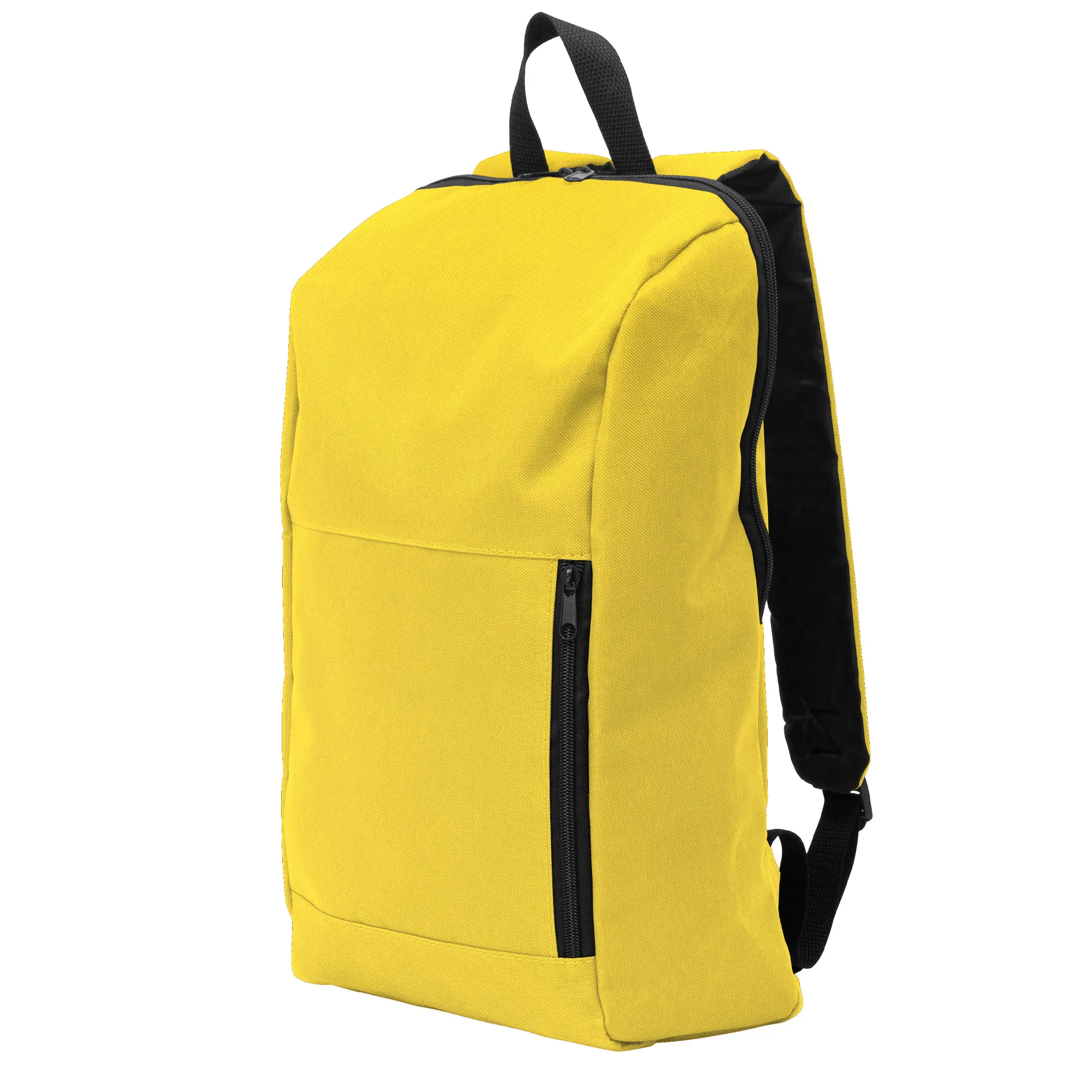 Mochila Gama — vista trasera — publicitaria personalizada Chile