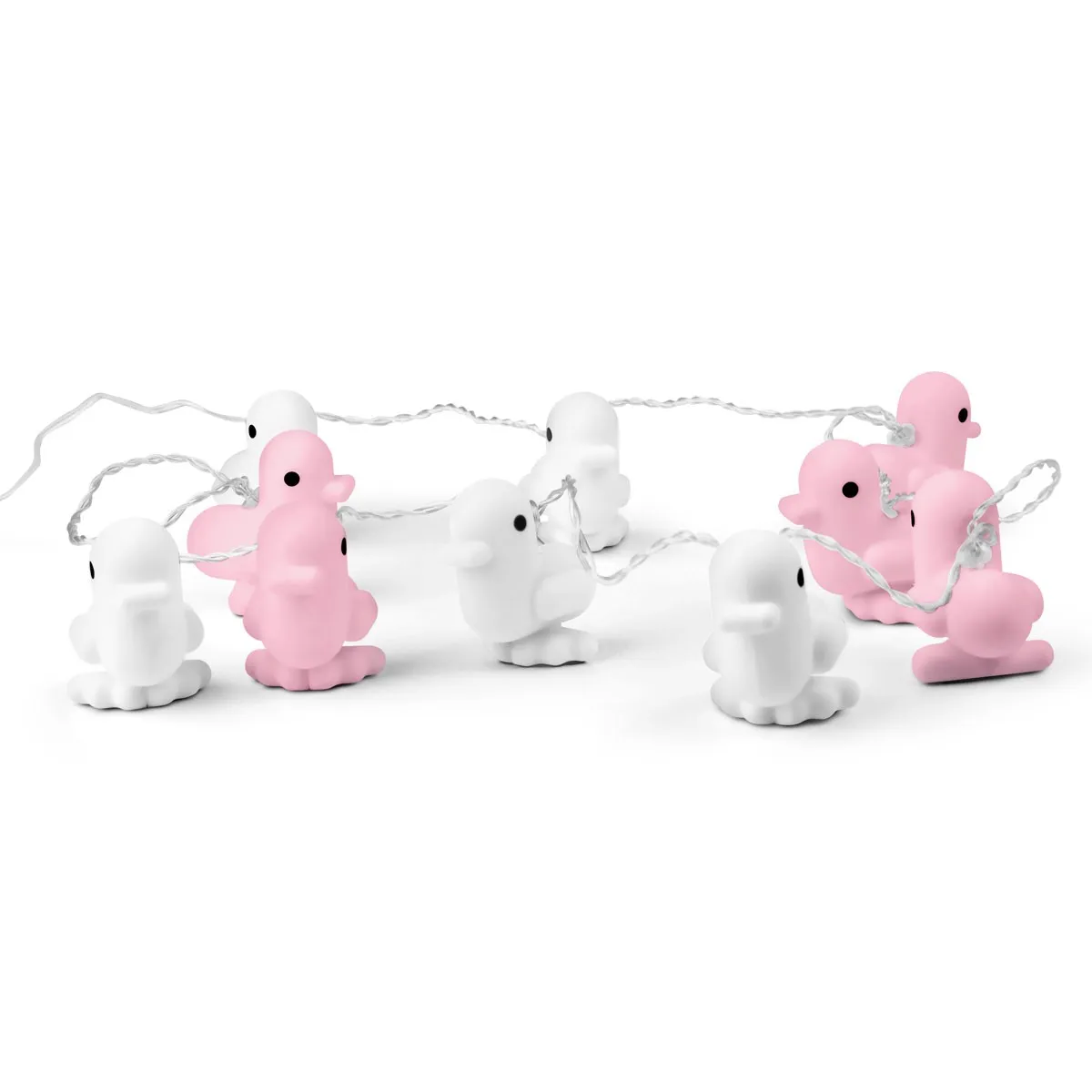 GUIRNALDA CANAR LED STRING — en uso — impreso con marca empresarial