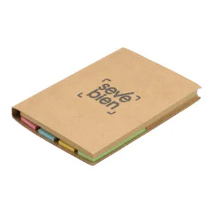 Memo folder NOTTINHILL — Producto de plástico — personalizado con impresión de marca corporativa