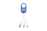Cable adaptador Felin — Producto de plástico — personalizado con impresión de marca corporativa
