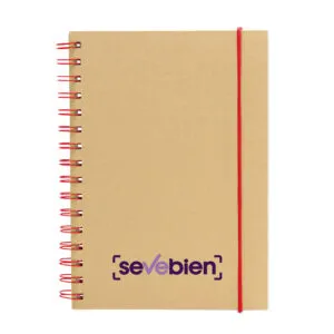 Libreta IBERICA — de papel — personalizada con impresión de marca corporativa