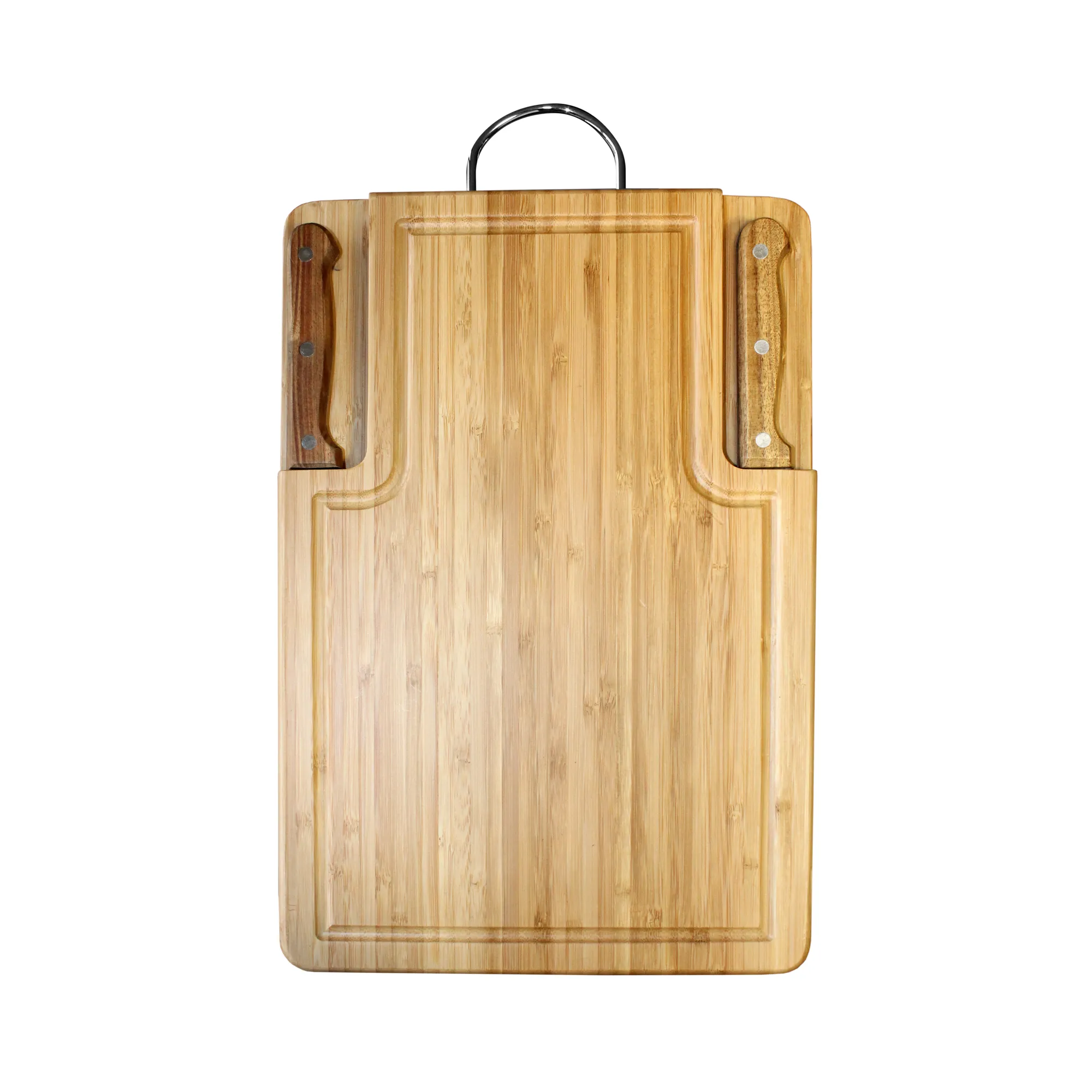 SET DE ASADO / BBQ PICAÑA — vista lateral — para regalo empresarial con logo
