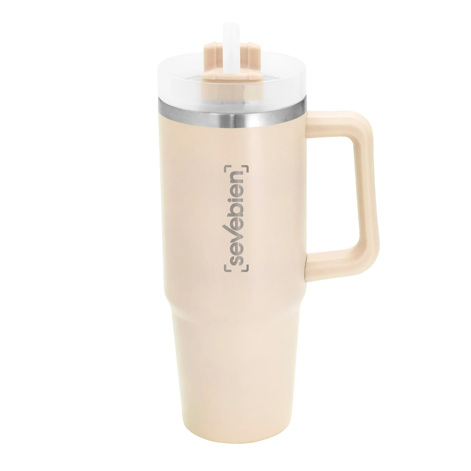 Mug térmico MAGNO — de cerámica — personalizada con impresión de marca corporativa