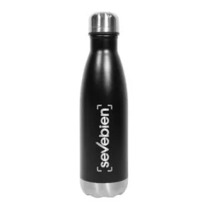 BOTELLA TÉRMICA MUAK — de acero inoxidable — personalizada con impresión de marca corporativa