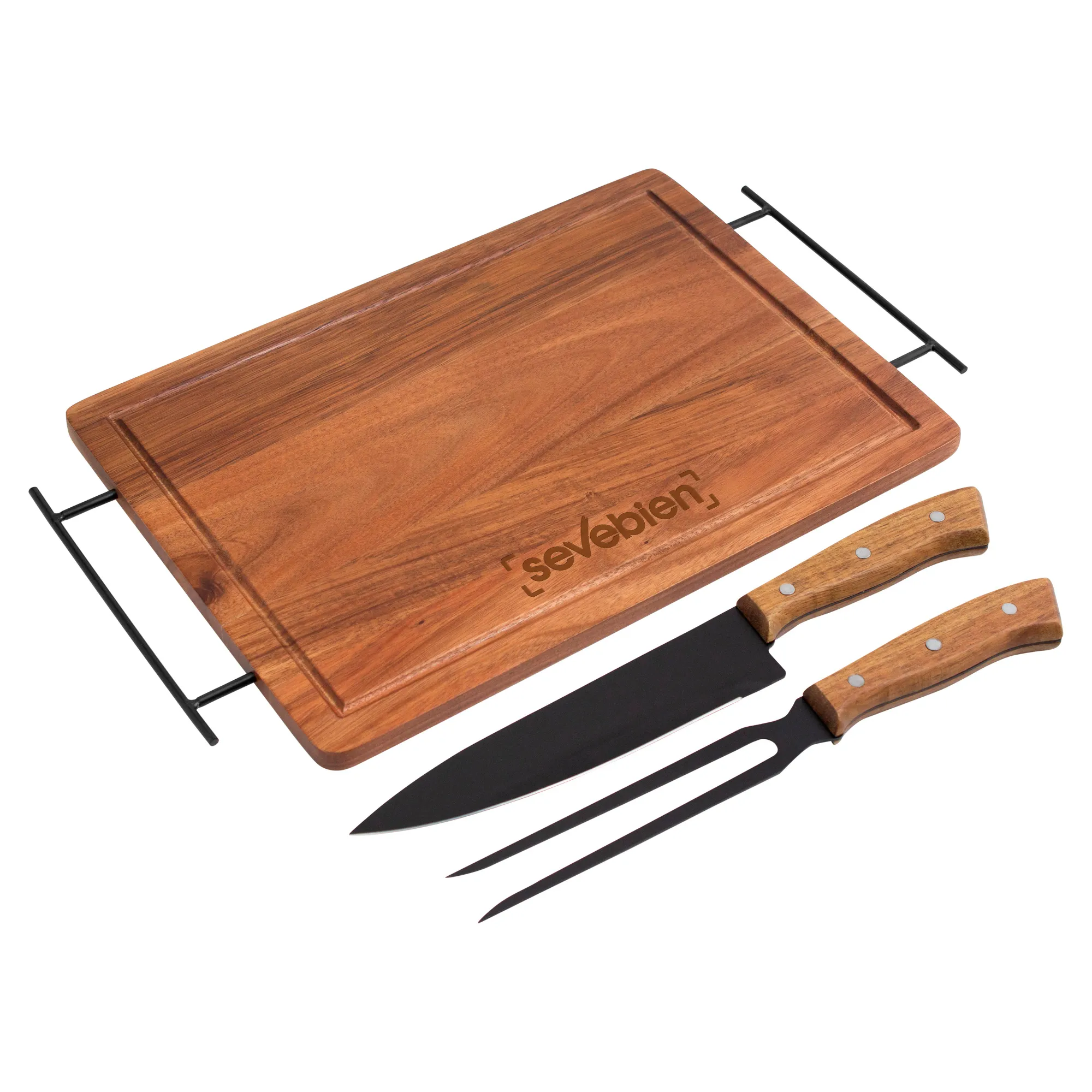 Set de Asado / BBQ BRANGUS — personalizado con impresión de marca corporativa