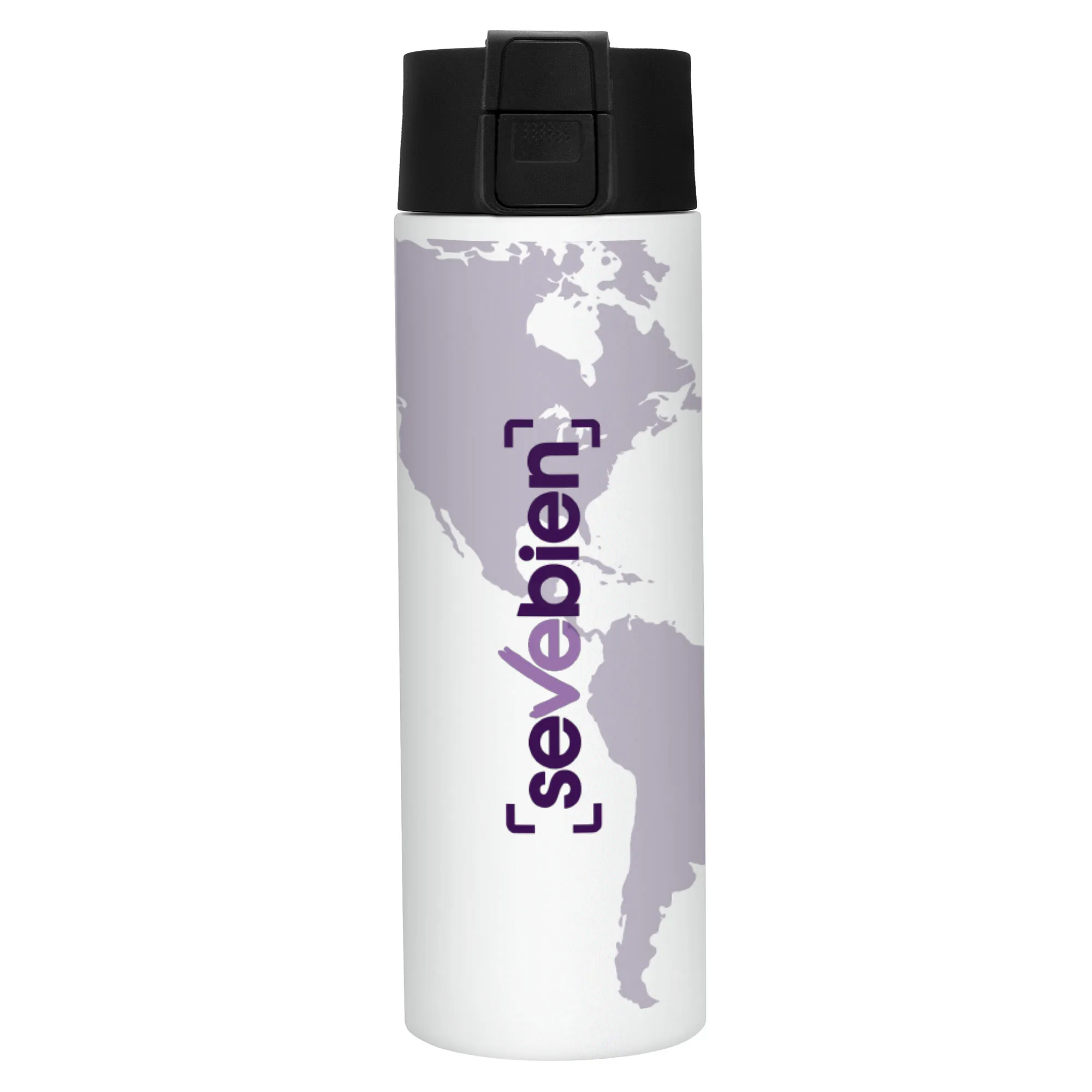 Botella térmica sublimable ALLY — de cerámica — personalizada con impresión de marca corporativa